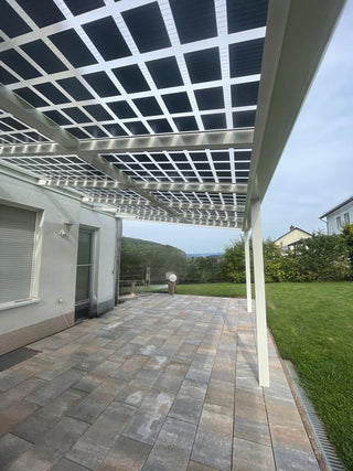 Solar-Terrassendächer und -Carports