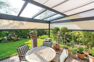 Markisen & Plissees für Terrassenüberdachungen