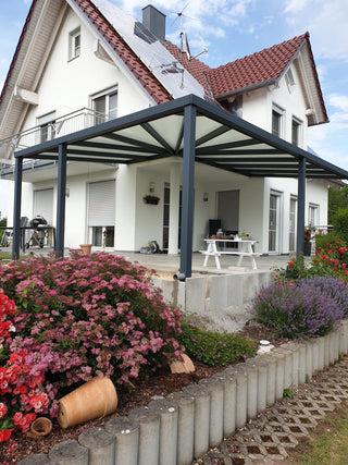 Terrassendach CHATA mit Stegplatten "basic"