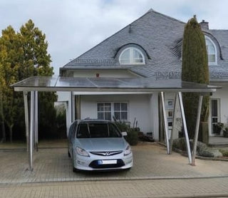 Carport SUNAsolar Self, 1 oder 2 Stellplätze, ohne oder mit Solarpanels