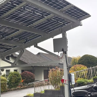 Carport SUNAsolar Self, 1 oder 2 Stellplätze, ohne oder mit Solarpanels