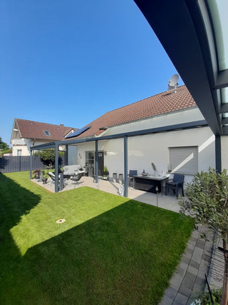 Terrassendach DARI mit 10 mm VSG