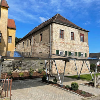 Carport SUNAsolar Self, 1 oder 2 Stellplätze, ohne oder mit Solarpanels