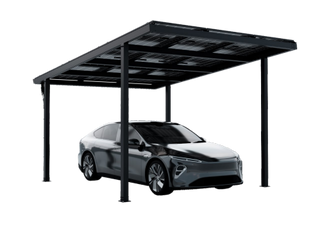 Carport SUNAsolar NOVA S110 + D85, 1 oder 2 Stellplätze, einschl. Solarpanels