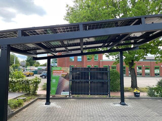 Carport SUNAsolar Typ LE, 1 oder 2 Stellplätze, einschl. Solarpanels