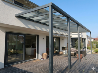 Terrassendach DARI mit  8 mm VSG