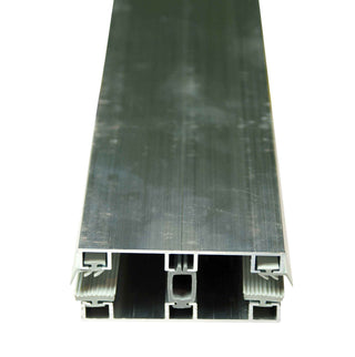 Alu-Glasprofilsystem SC für Modulstärke 7 bis 8 mm, Mittelprofil, 60 mm