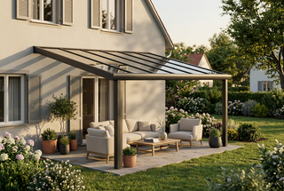 KI-Bildentwurf für das BALI-Terrassendach