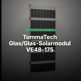 TommaTech Glas/Glas-Solarmodul VE48-175, 240 Wp – Clean Showcase