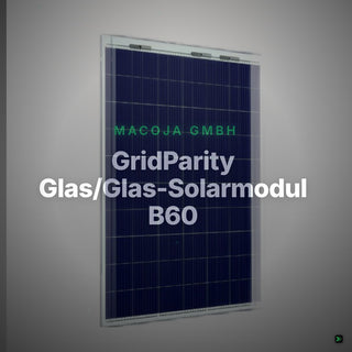 GridParity Glas/Glas-Solarmodul B60, 330 Wp – Clean Showcase