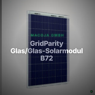 GridParity Glas/Glas-Solarmodul B72, 400 Wp – Clean Showcase