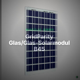 GridParity Glas/Glas-Solarmodul B45, 275 Wp – Clean Showcase